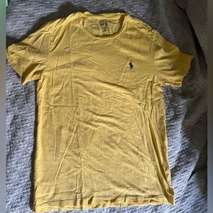 Polo by Ralph Lauren Yellow 100% Cotton T-shirt